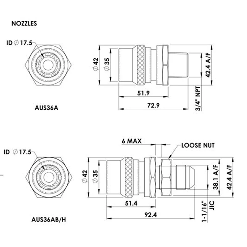 BANLAW Classic Coolant Fluid Transfer Couplings - Image 2
