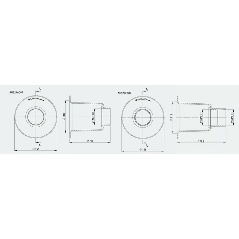 BANLAW Weld Mounted Shells - Image 2