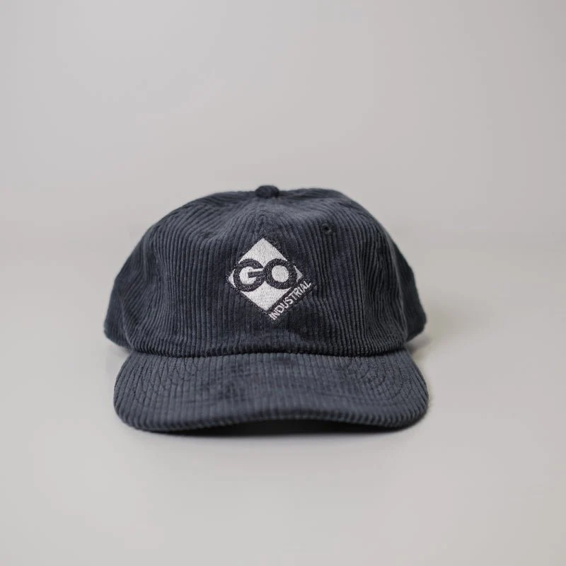 GO Petrol Blue Corduroy Hat - Image 4