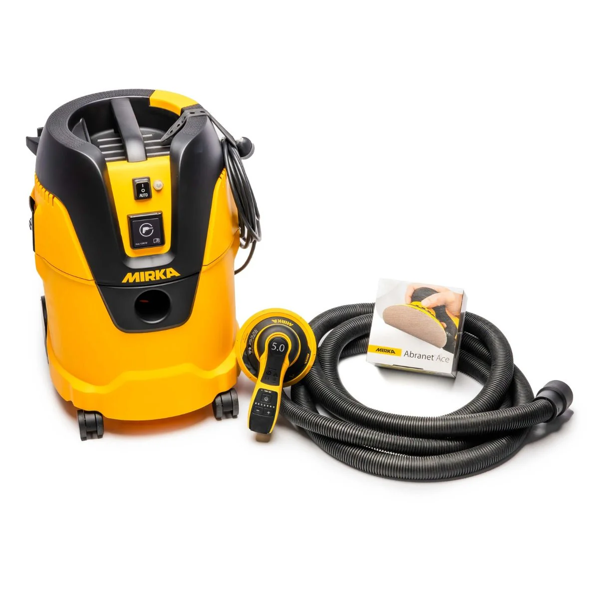 GO x Mirka DEROS II Sander & 1125 L Extractor Special Bundle