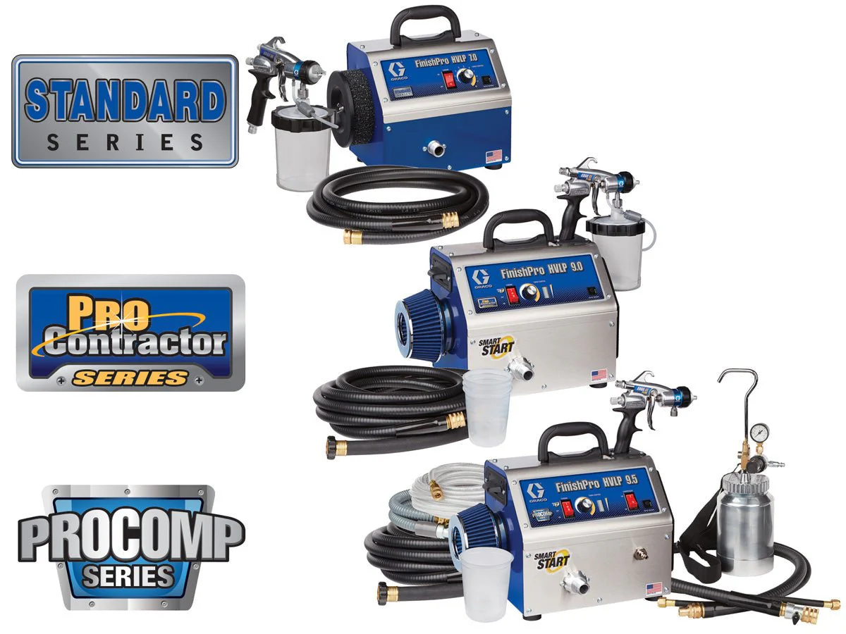 GRACO FinishPro HVLP 9.5 ProComp Series Sprayer - Image 4