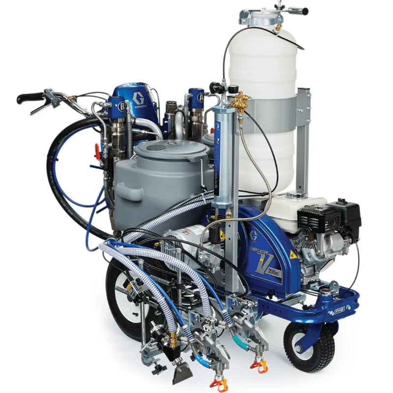 GRACO LineLazer V 200DC HP Reflective Series Dual Colour Line Striper with PBS Tank and Laser