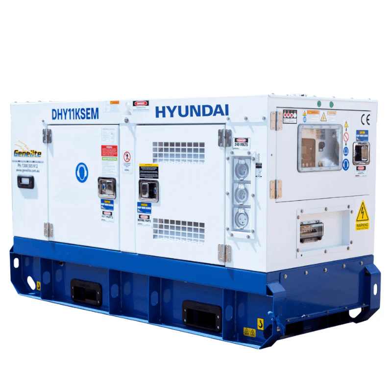 GO11KSEM 14kVA Hyundai Industrial Standby Generator - Image 2