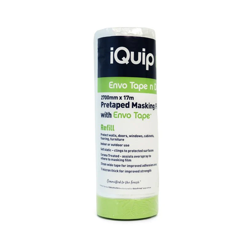 IQUIP Pre-taped Masking Film with Envo Tape Refills - Image 3