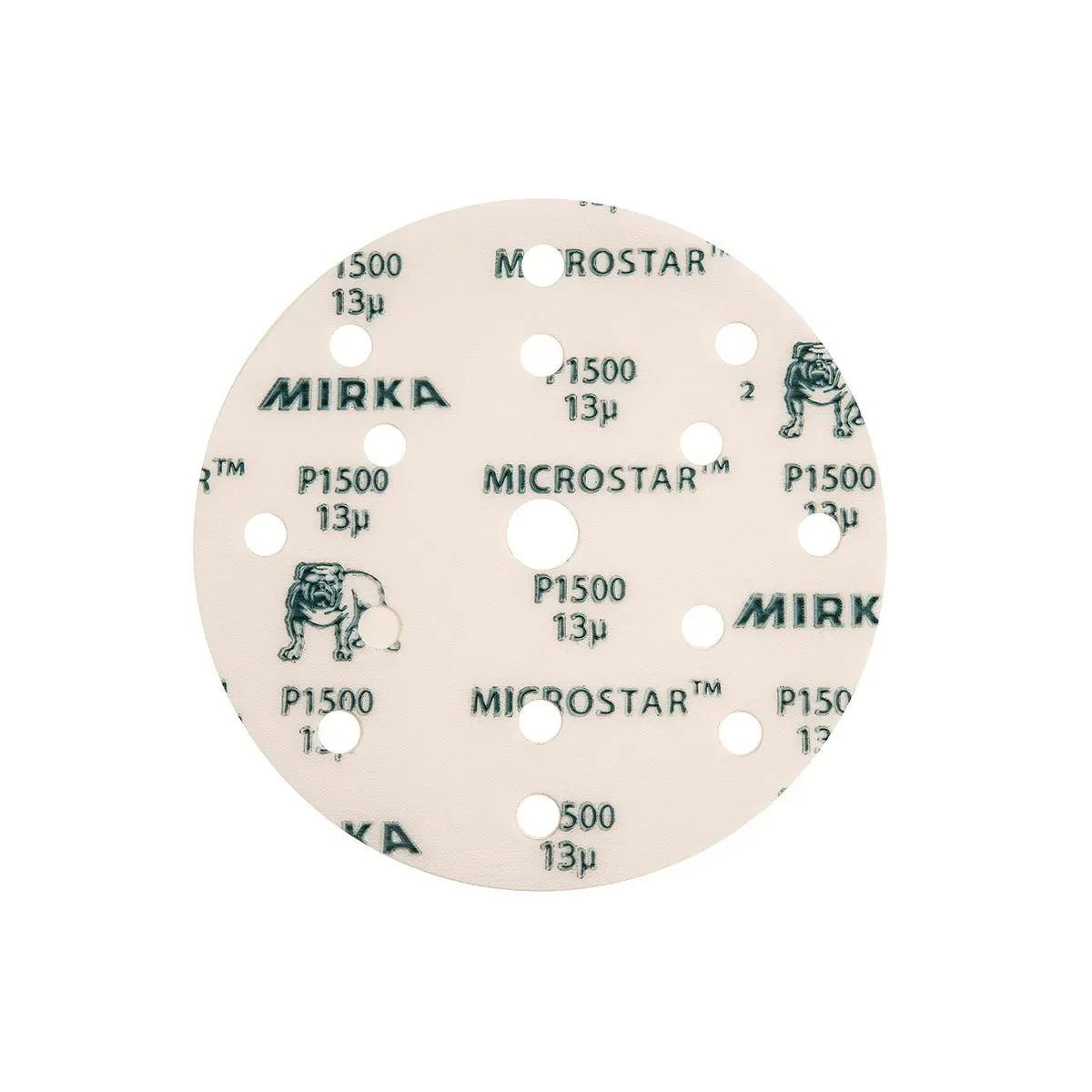 MIRKA Microstar 150mm Disc Film Abrasives 50-Pack - Image 2