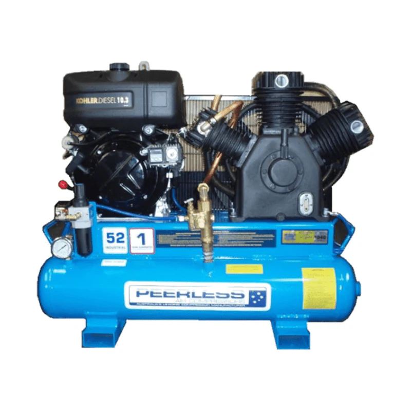 PEERLESS PHP52 Belt Drive Diesel Air Compressors - Image 2