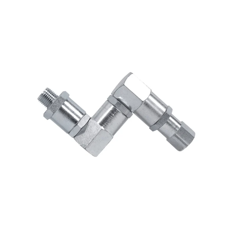 PIUSI 1/4'' Male/Female Z-Swivel for Air-Operated Grease Pump - Image 2
