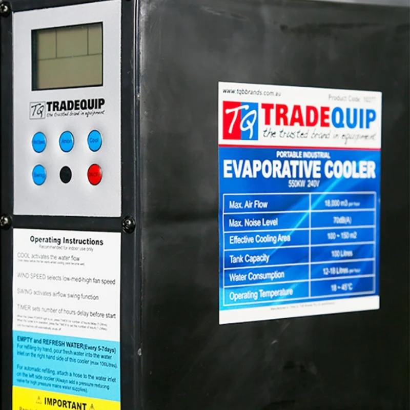 TRADEQUIP Portable Evaporative Cooler 550W - Image 5