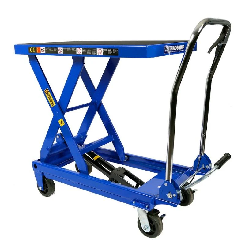 TRADEQUIP Scissor Lift Workshop Trolley 450kg - Image 2